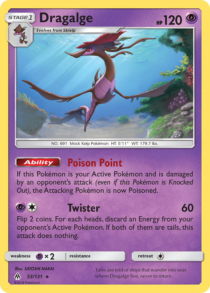 Dragalge (53/131) [Sun & Moon: Forbidden Light] | Good Games North