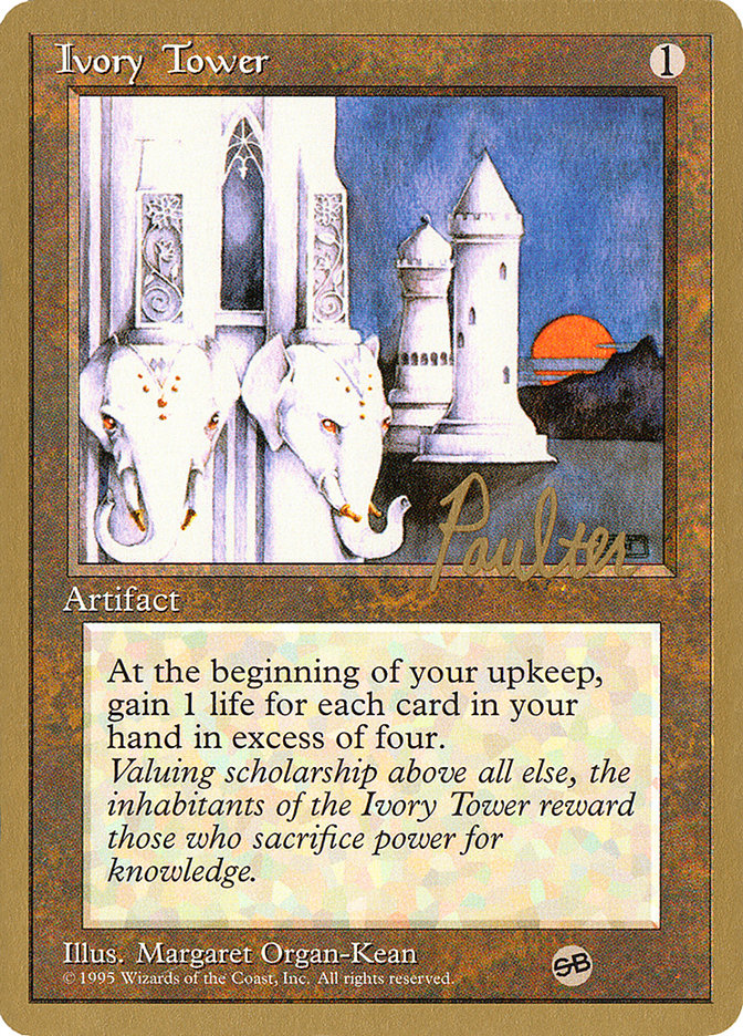 Ivory Tower (Preston Poulter) (SB) [Pro Tour Collector Set] | Good Games North