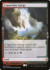 Copperline Gorge [Zendikar Rising Expeditions] | Good Games North