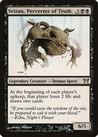 Seizan, Perverter of Truth [Champions of Kamigawa] | Good Games North