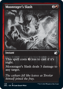 Moonrager's Slash [Innistrad: Double Feature] | Good Games North