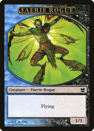 Faerie Rogue Token (Blue/Black) [Modern Masters Tokens] | Good Games North