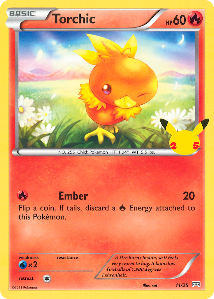 Torchic (11/25) [McDonald's 25th Anniversary] | Good Games North
