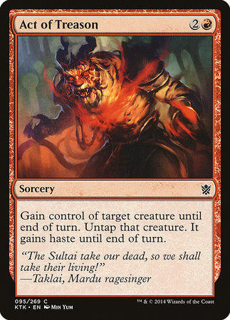 Act of Treason [Khans of Tarkir] | Good Games North