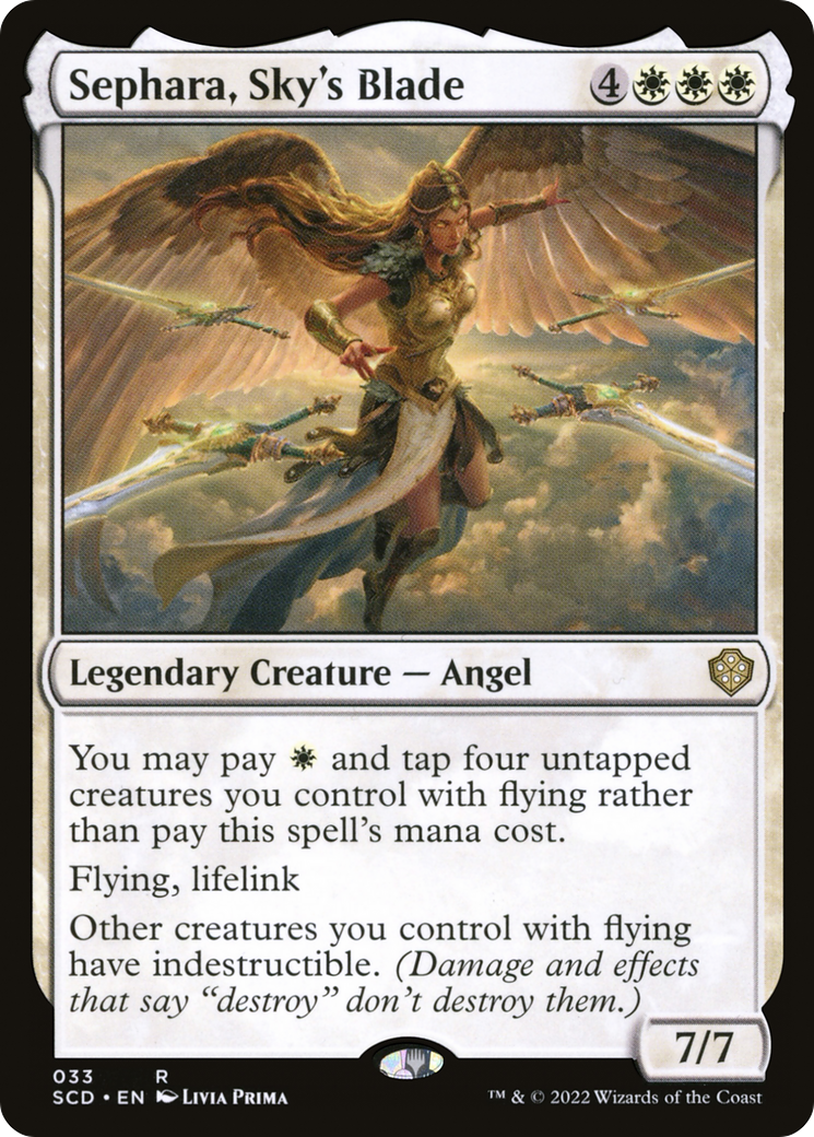 Sephara, Sky's Blade [Starter Commander Decks] | Good Games North