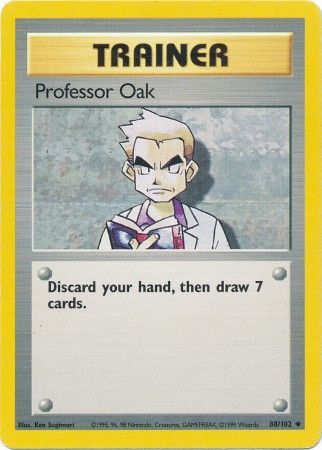Professor Oak (88/102) [Base Set Unlimited] | Good Games North