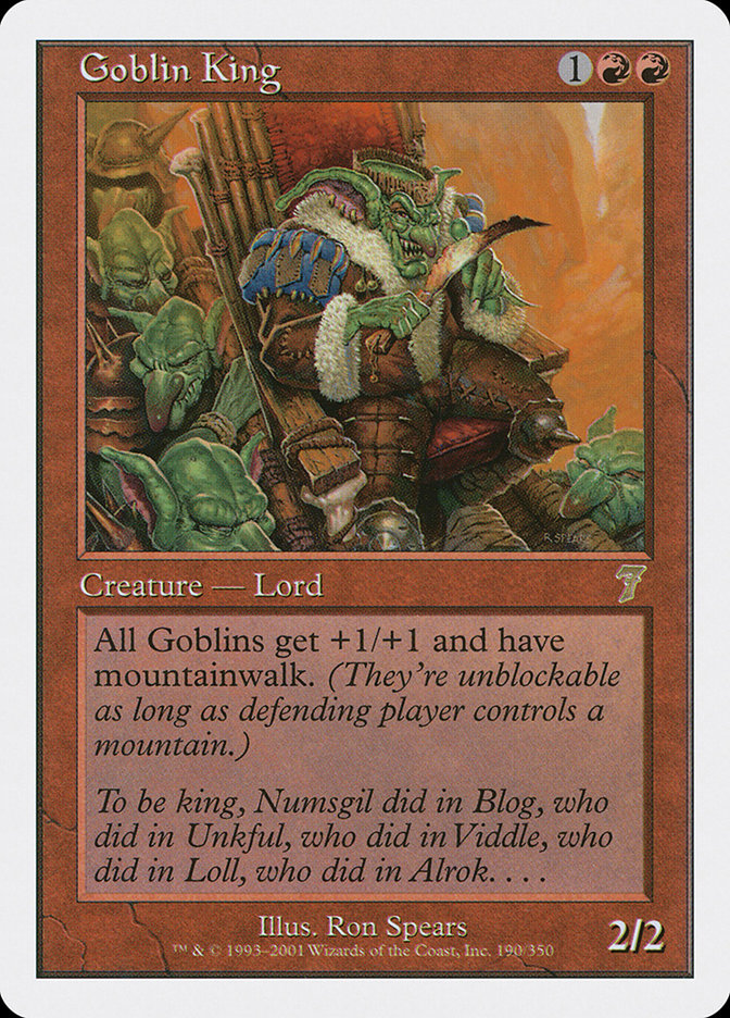Goblin King [Seventh Edition] | Good Games North