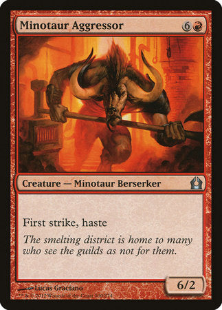 Minotaur Aggressor [Return to Ravnica] | Good Games North