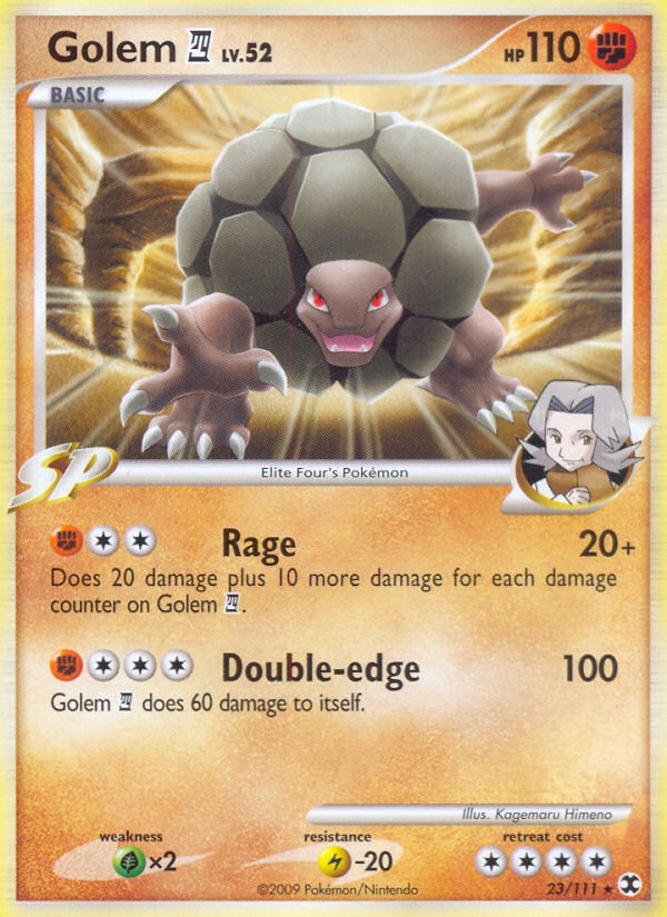 Golem (23/111) [Platinum: Rising Rivals] | Good Games North