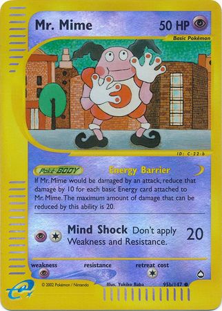 Mr Mime (95b/147) [Aquapolis] | Good Games North