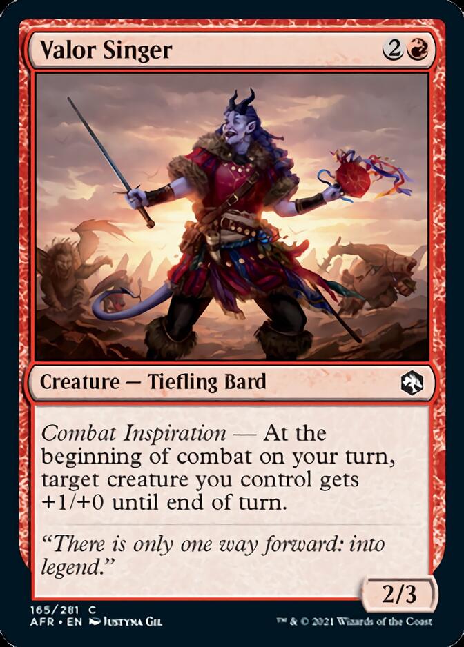 Valor Singer [Dungeons & Dragons: Adventures in the Forgotten Realms] | Good Games North