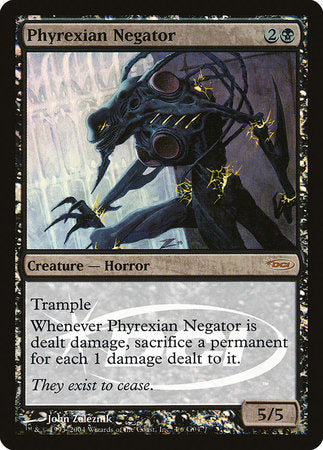 Phyrexian Negator [Judge Gift Cards 2004] | Good Games North