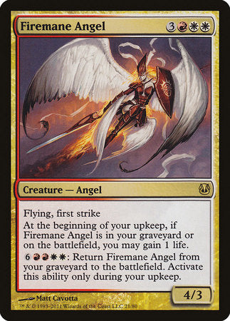 Firemane Angel [Duel Decks: Ajani vs. Nicol Bolas] | Good Games North