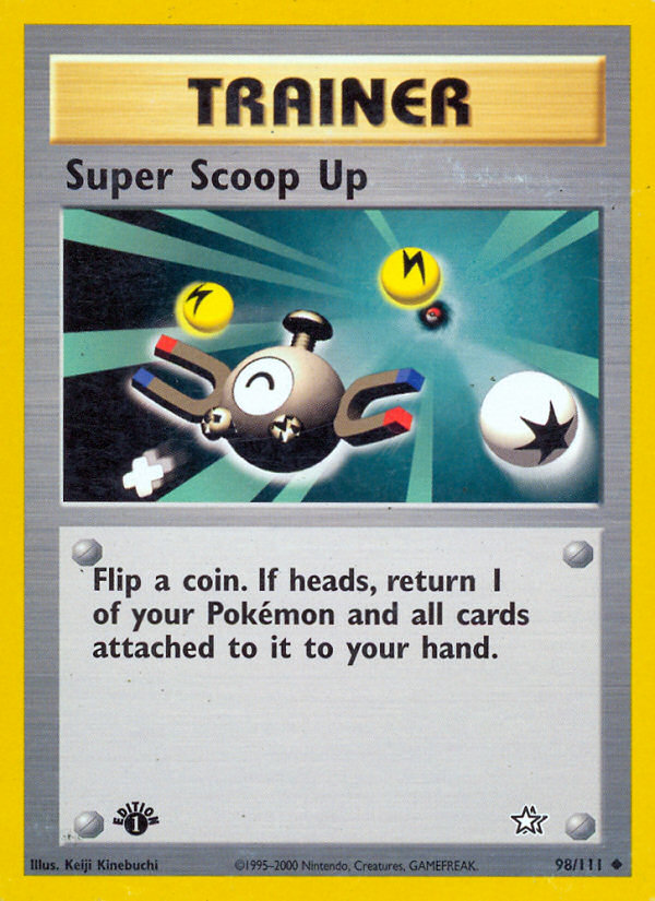Super Scoop Up (98/111) [Neo Genesis 1st Edition] | Good Games North