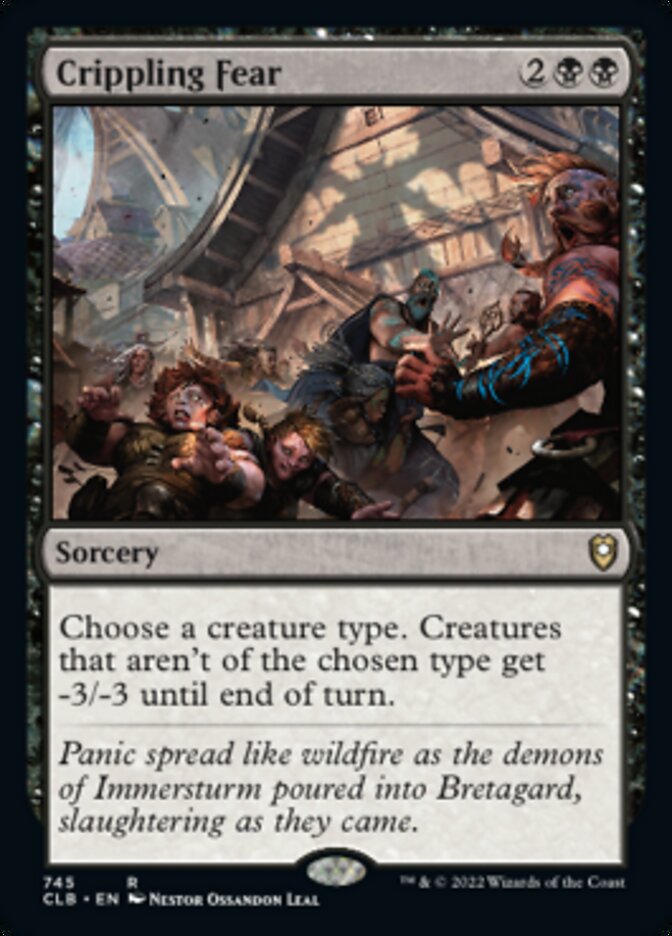 Crippling Fear [Commander Legends: Battle for Baldur's Gate] | Good Games North