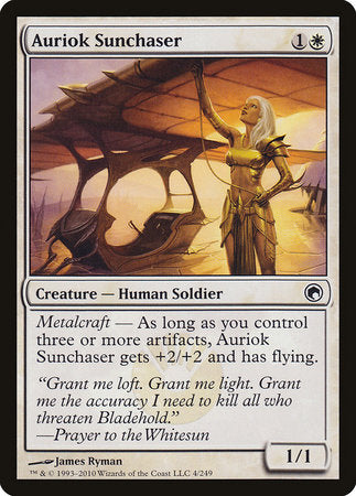 Auriok Sunchaser [Scars of Mirrodin] | Good Games North
