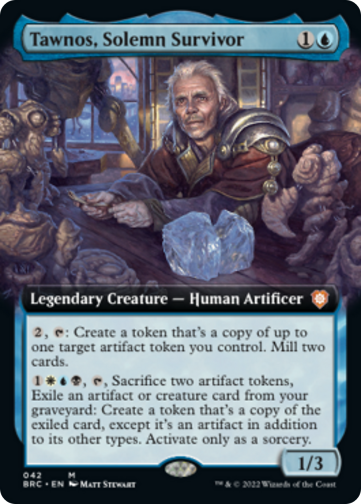 Tawnos, Solemn Survivor (Extended Art) [The Brothers' War Commander] | Good Games North