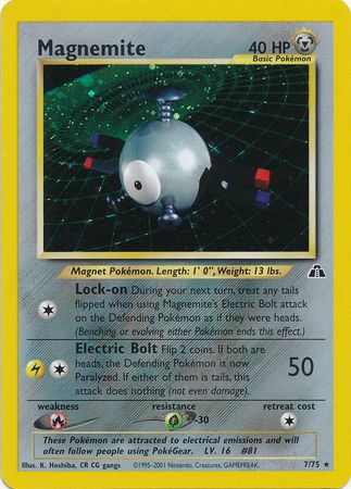 Magnemite (7/75) [Neo Discovery Unlimited] | Good Games North