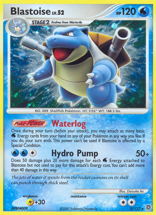Blastoise (2/132) [Diamond & Pearl: Secret Wonders] | Good Games North