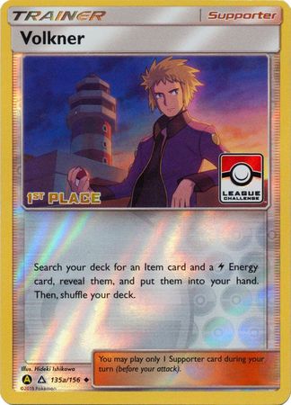 Volkner (135a/156) (League Challenge 1st Place) [Sun & Moon: Ultra Prism] | Good Games North