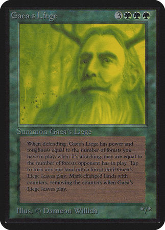 Gaea's Liege [Limited Edition Alpha] | Good Games North