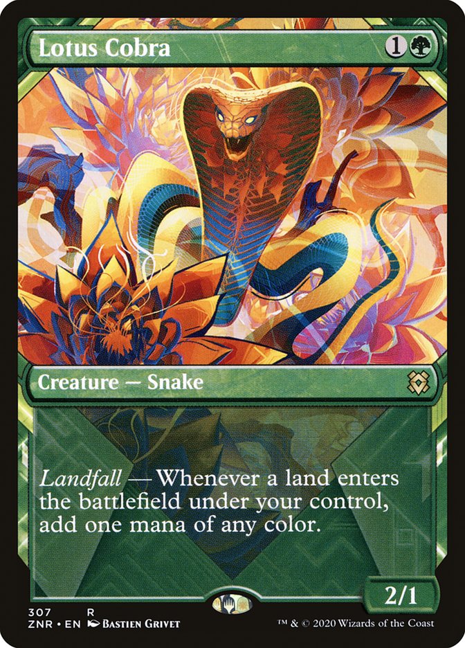 Lotus Cobra (Showcase) [Zendikar Rising] | Good Games North