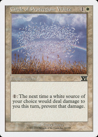 Circle of Protection: White [Classic Sixth Edition] | Good Games North