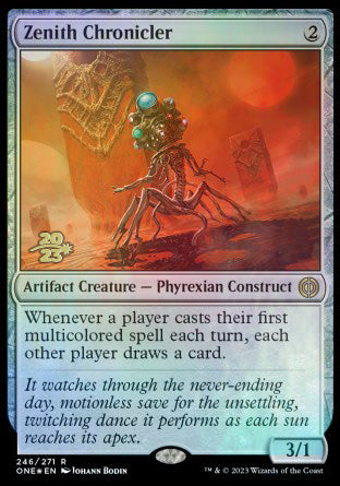 Zenith Chronicler [Phyrexia: All Will Be One Prerelease Promos] | Good Games North
