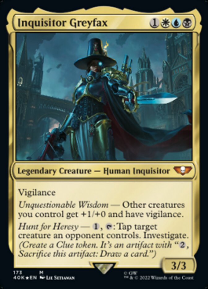 Inquisitor Greyfax (173) [Universes Beyond: Warhammer 40,000] | Good Games North