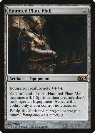 Haunted Plate Mail [Magic 2014] | Good Games North