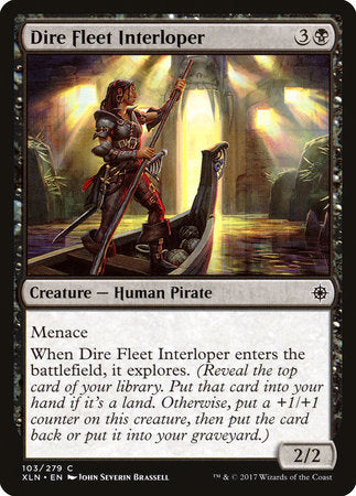 Dire Fleet Interloper [Ixalan] | Good Games North