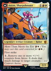 Arcee, Sharpshooter // Arcee, Acrobatic Coupe [Universes Beyond: Transformers] | Good Games North