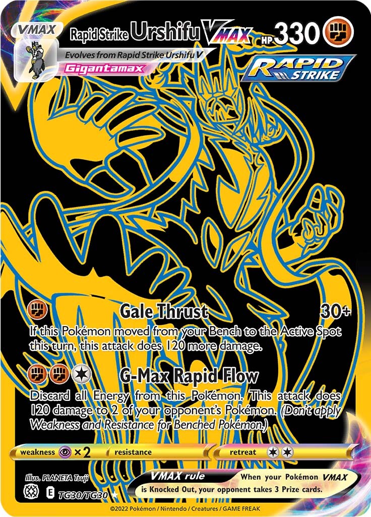 Rapid Strike Urshifu VMAX (TG30/TG30) [Sword & Shield: Brilliant Stars] | Good Games North