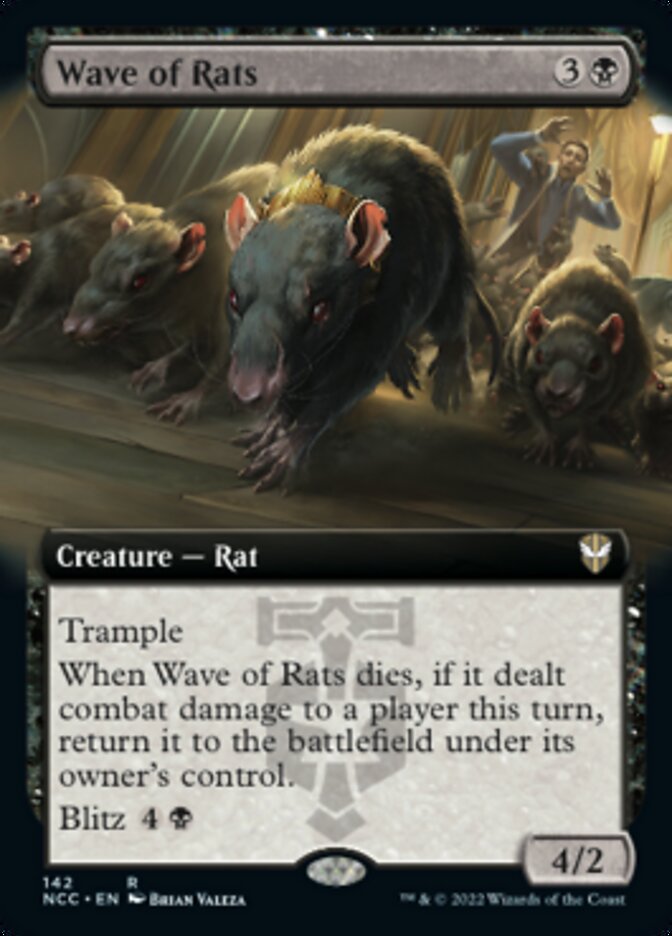 Wave of Rats (Extended Art) [Streets of New Capenna Commander] | Good Games North