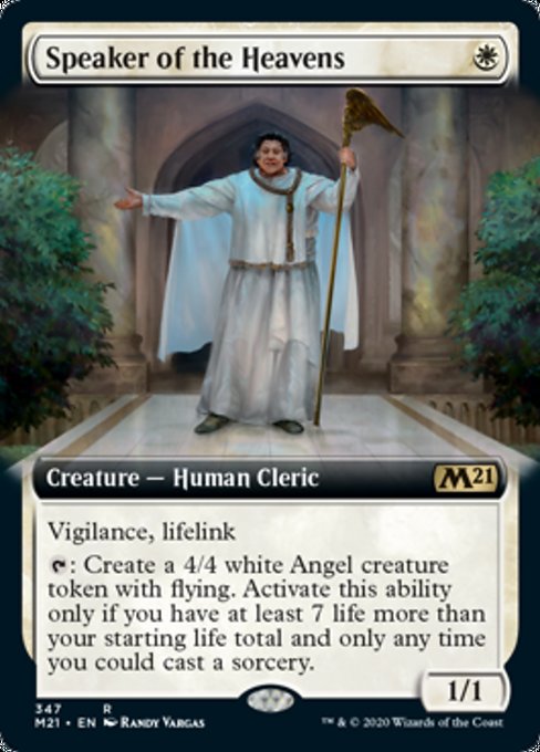 Speaker of the Heavens (Extended Art) [Core Set 2021] | Good Games North
