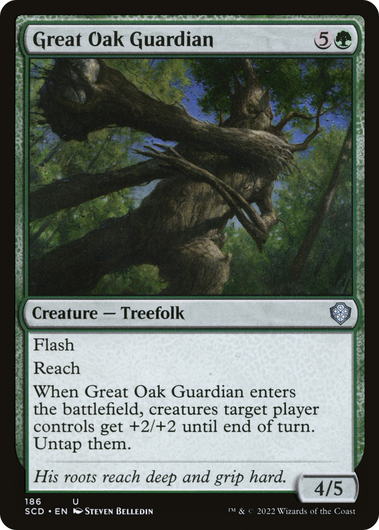 Great Oak Guardian [Starter Commander Decks] | Good Games North