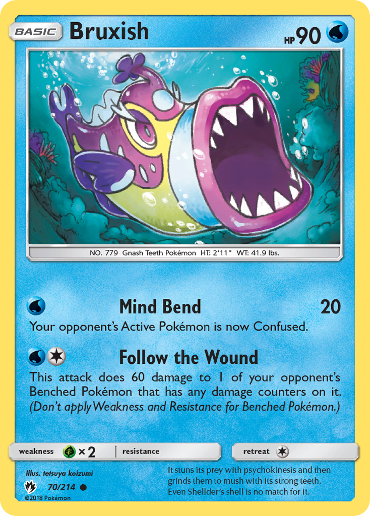Bruxish (70/214) [Sun & Moon: Lost Thunder] | Good Games North