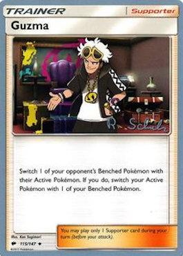Guzma (115/147) (Victory Map - Robin Schulz) [World Championships 2018] | Good Games North