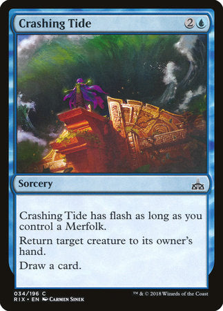 Crashing Tide [Rivals of Ixalan] | Good Games North