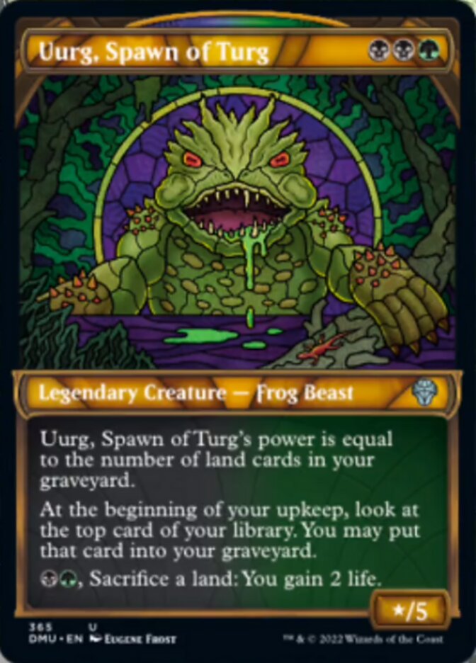 Uurg, Spawn of Turg (Showcase Textured) [Dominaria United] | Good Games North