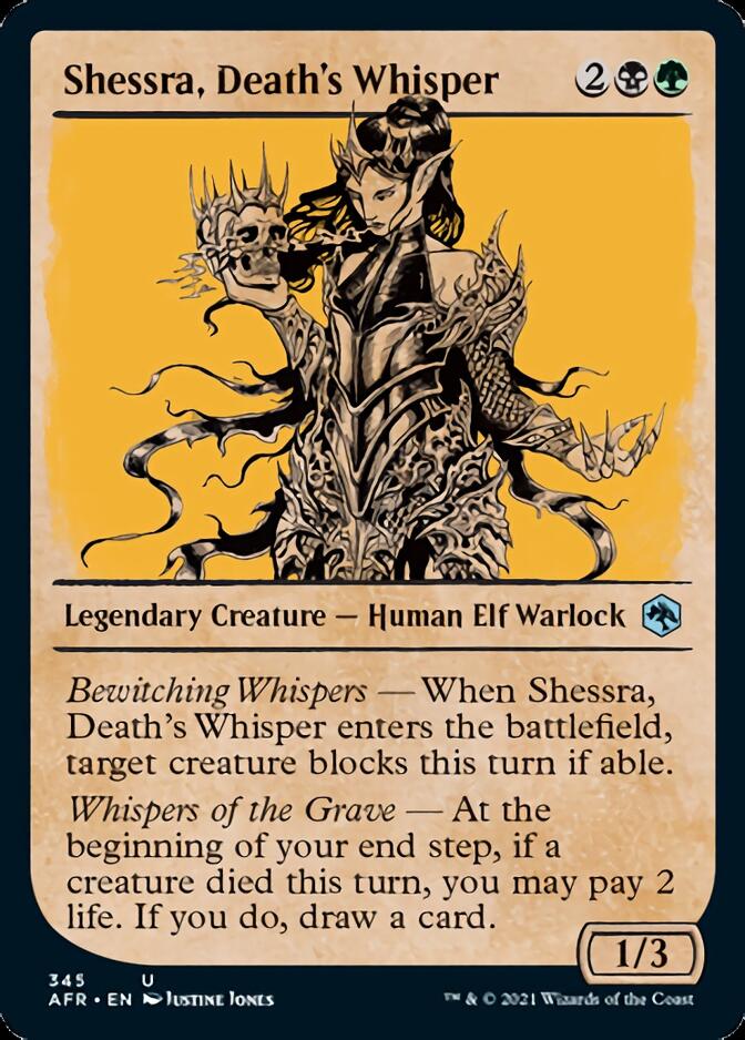 Shessra, Death's Whisper (Showcase) [Dungeons & Dragons: Adventures in the Forgotten Realms] | Good Games North