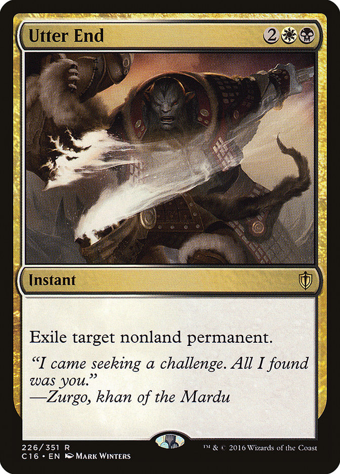 Utter End [Commander 2016] | Good Games North