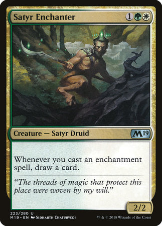 Satyr Enchanter [Core Set 2019] | Good Games North