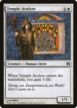 Temple Acolyte [Duel Decks: Elspeth vs. Tezzeret] | Good Games North