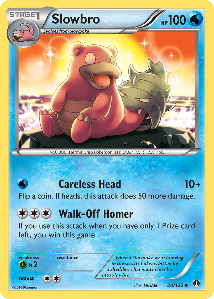 Slowbro (20/122) [XY: BREAKpoint] | Good Games North