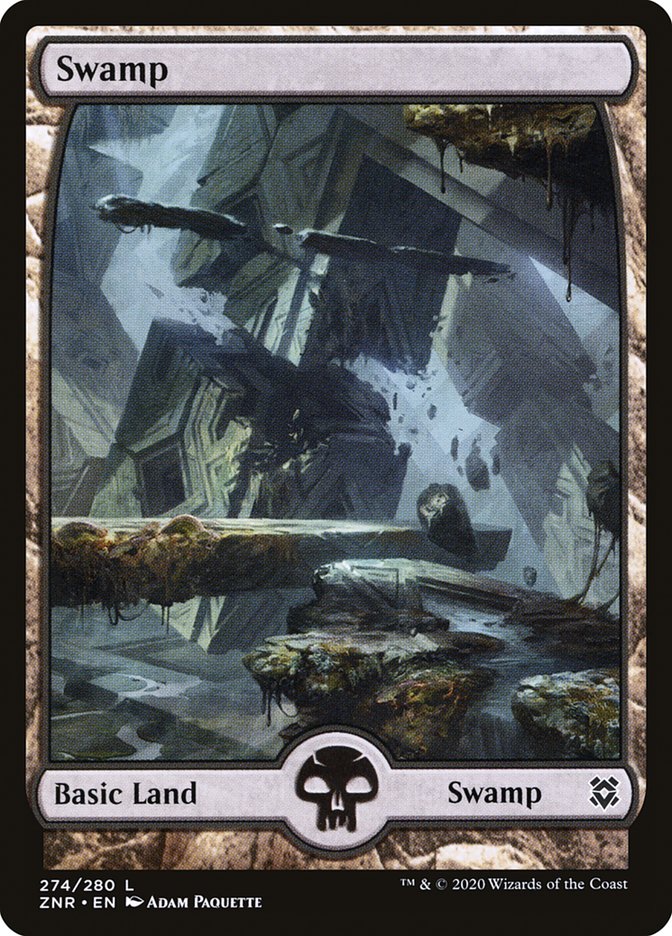 Swamp (274) [Zendikar Rising] | Good Games North
