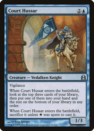 Court Hussar [Commander 2011] | Good Games North