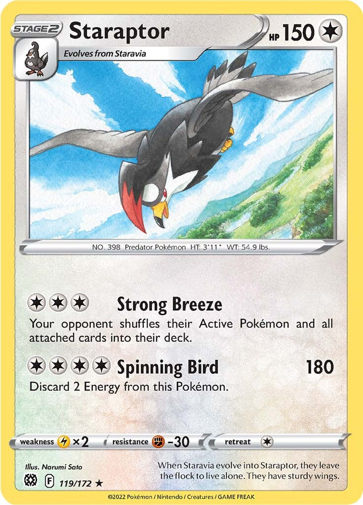 Staraptor (119/172) [Sword & Shield: Brilliant Stars] | Good Games North