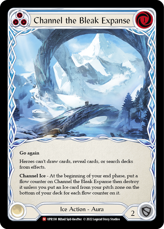 Channel the Bleak Expanse [UPR138] (Uprising)  Rainbow Foil | Good Games North