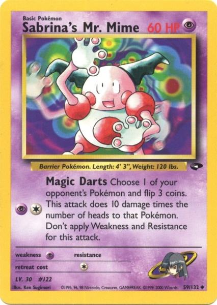 Sabrina's Mr. Mime (59/132) [Gym Challenge Unlimited] | Good Games North